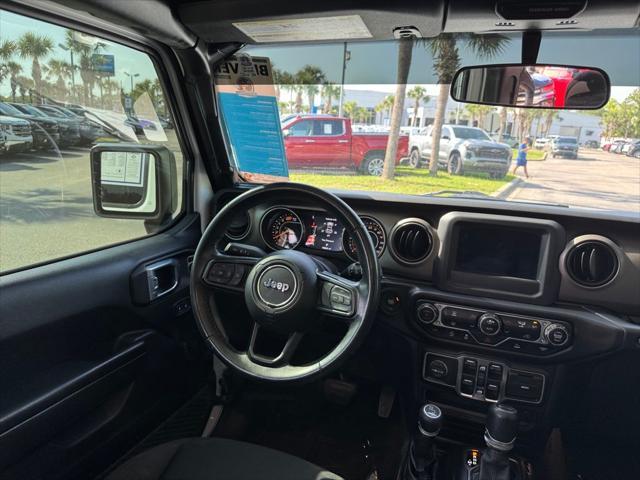 used 2021 Jeep Wrangler Unlimited car, priced at $24,703