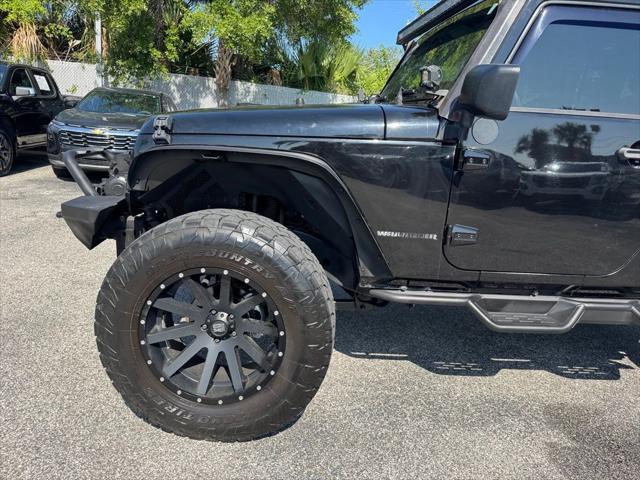 used 2017 Jeep Wrangler Unlimited car, priced at $21,512