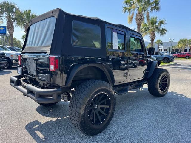 used 2017 Jeep Wrangler Unlimited car, priced at $21,512