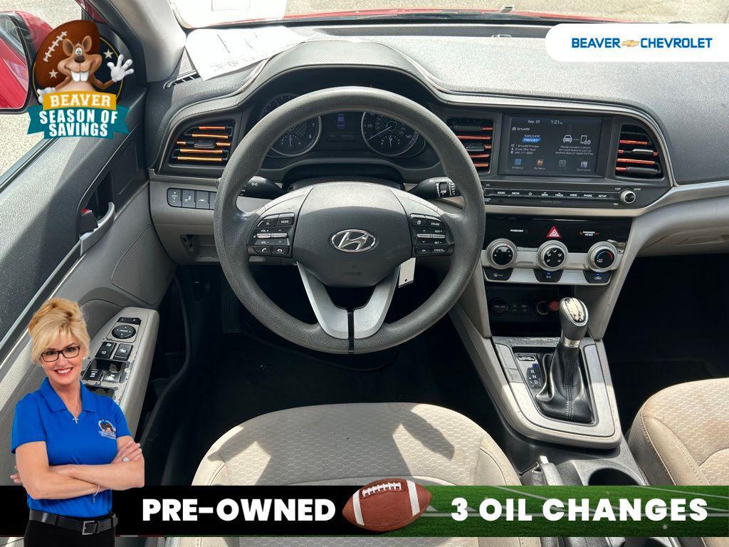 used 2019 Hyundai Elantra car, priced at $10,893