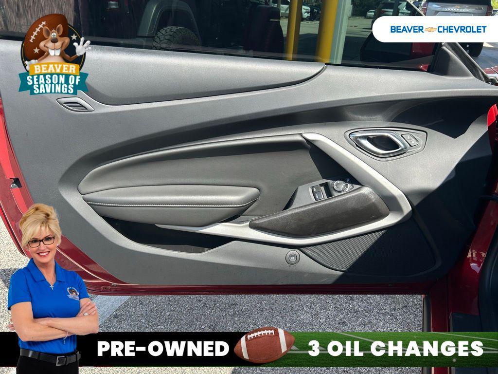 used 2021 Chevrolet Camaro car, priced at $33,784