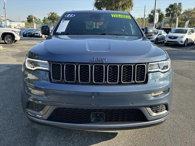 used 2021 Jeep Grand Cherokee car, priced at $38,914