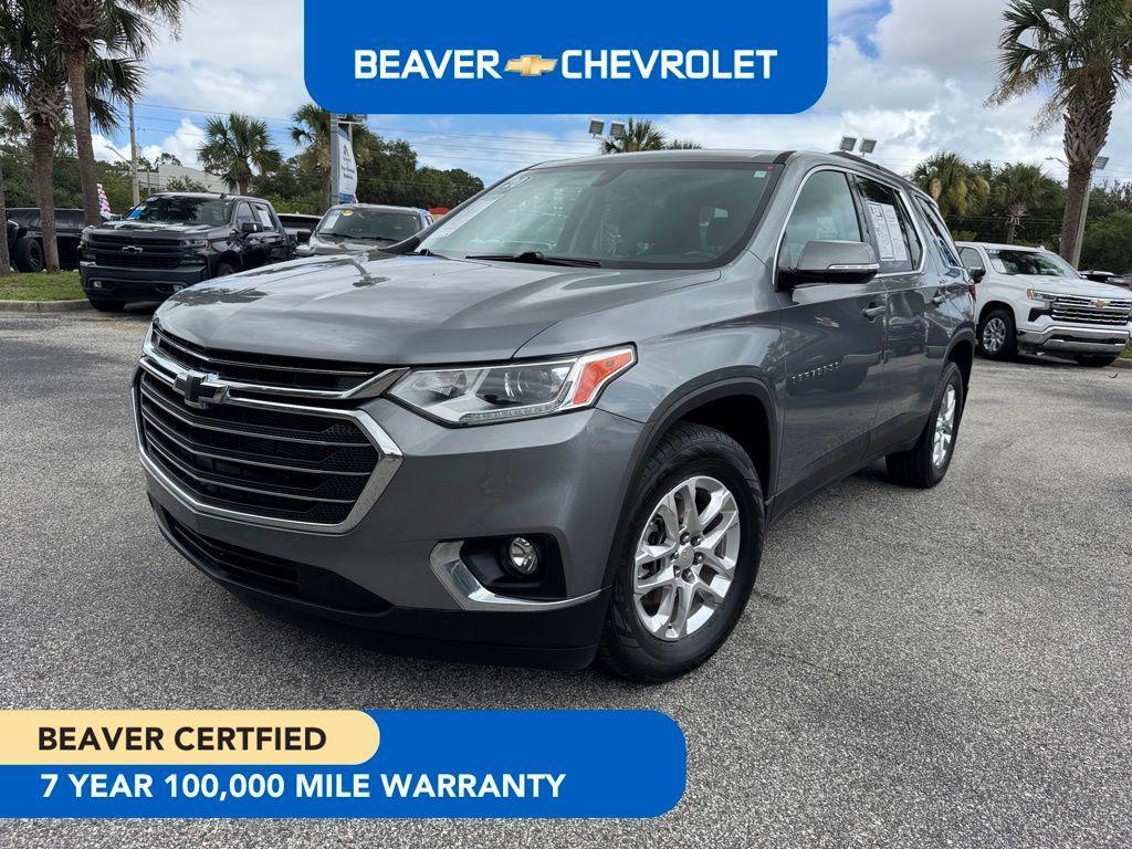 used 2020 Chevrolet Traverse car, priced at $23,692