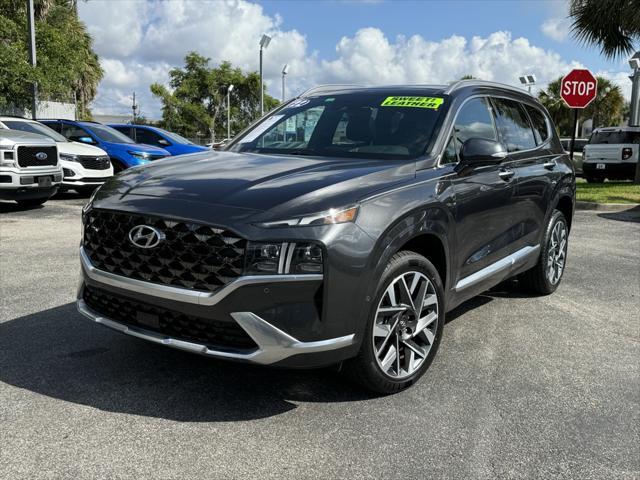 used 2022 Hyundai Santa Fe car, priced at $32,980