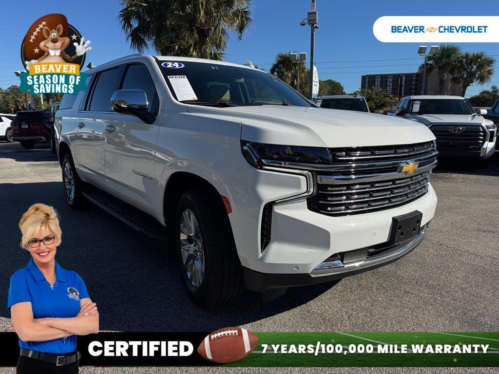 used 2024 Chevrolet Suburban car, priced at $58,558