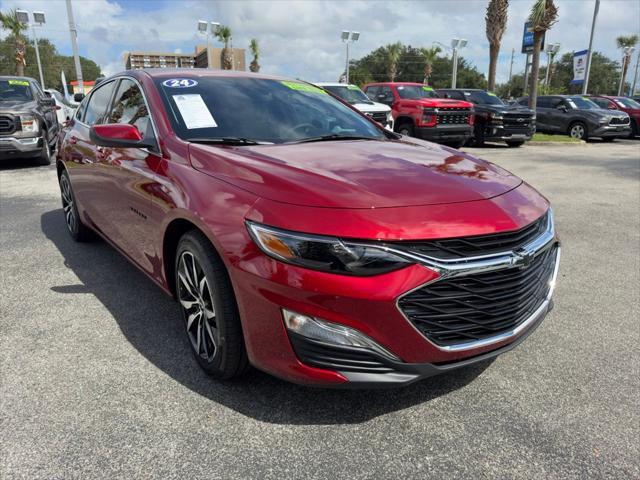 used 2024 Chevrolet Malibu car, priced at $25,772