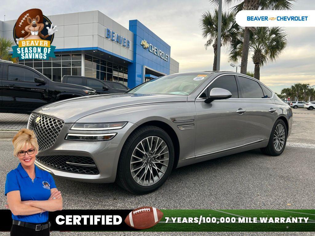 used 2023 Genesis G80 car, priced at $39,829