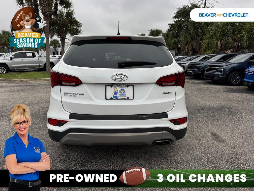 used 2018 Hyundai Santa Fe Sport car, priced at $12,447