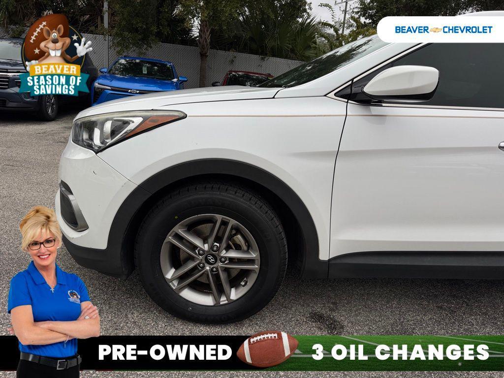 used 2018 Hyundai Santa Fe Sport car, priced at $12,447