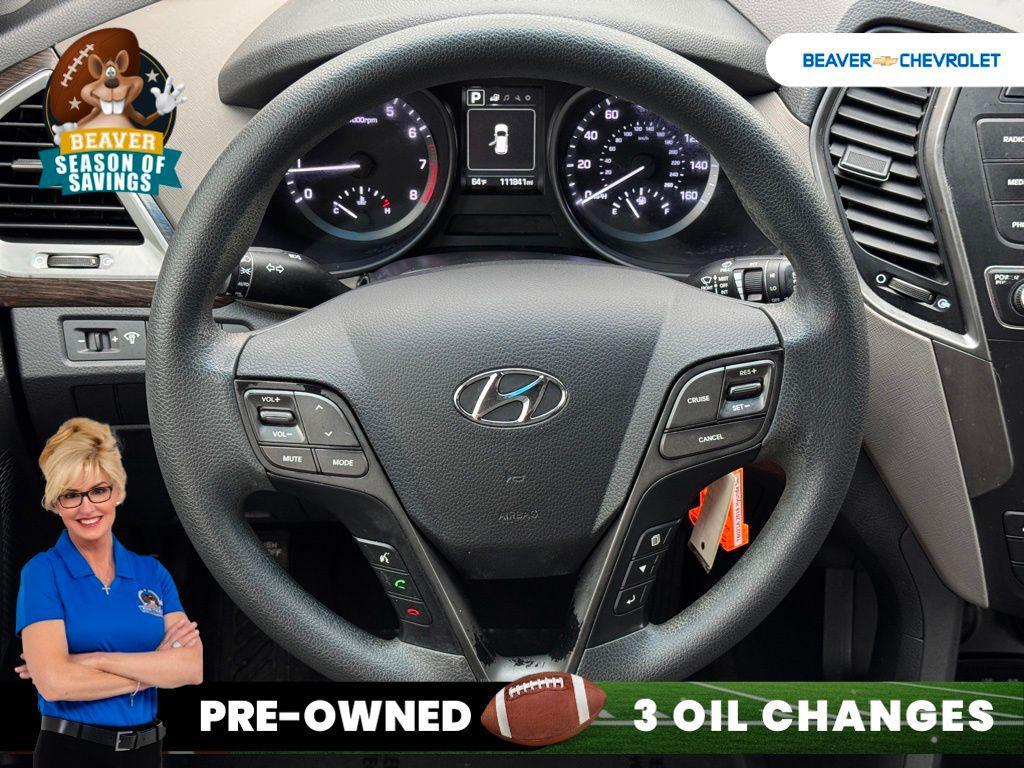 used 2018 Hyundai Santa Fe Sport car, priced at $12,447