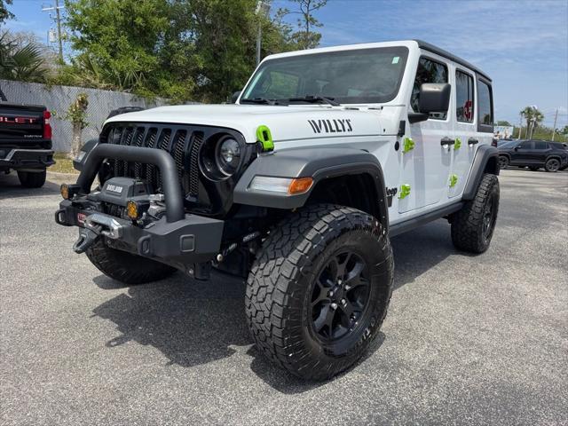 used 2021 Jeep Wrangler Unlimited car, priced at $33,976