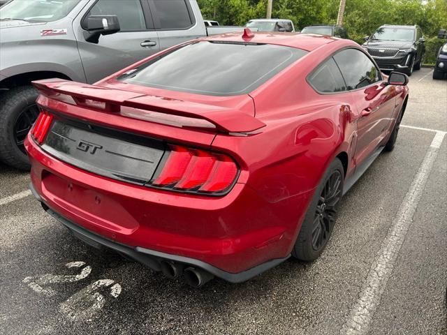 used 2021 Ford Mustang car, priced at $35,873