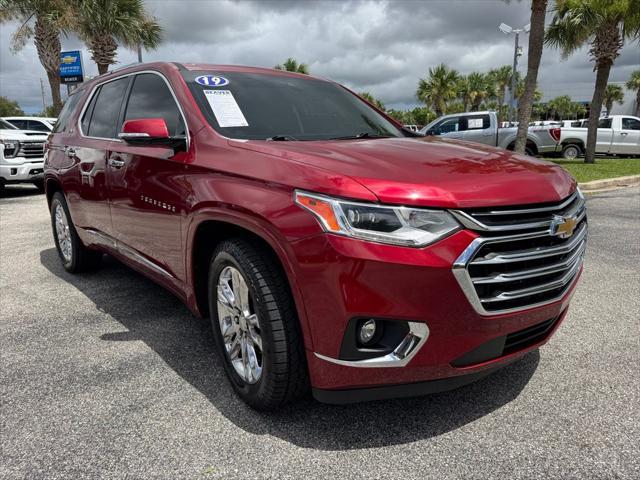 used 2019 Chevrolet Traverse car, priced at $27,186