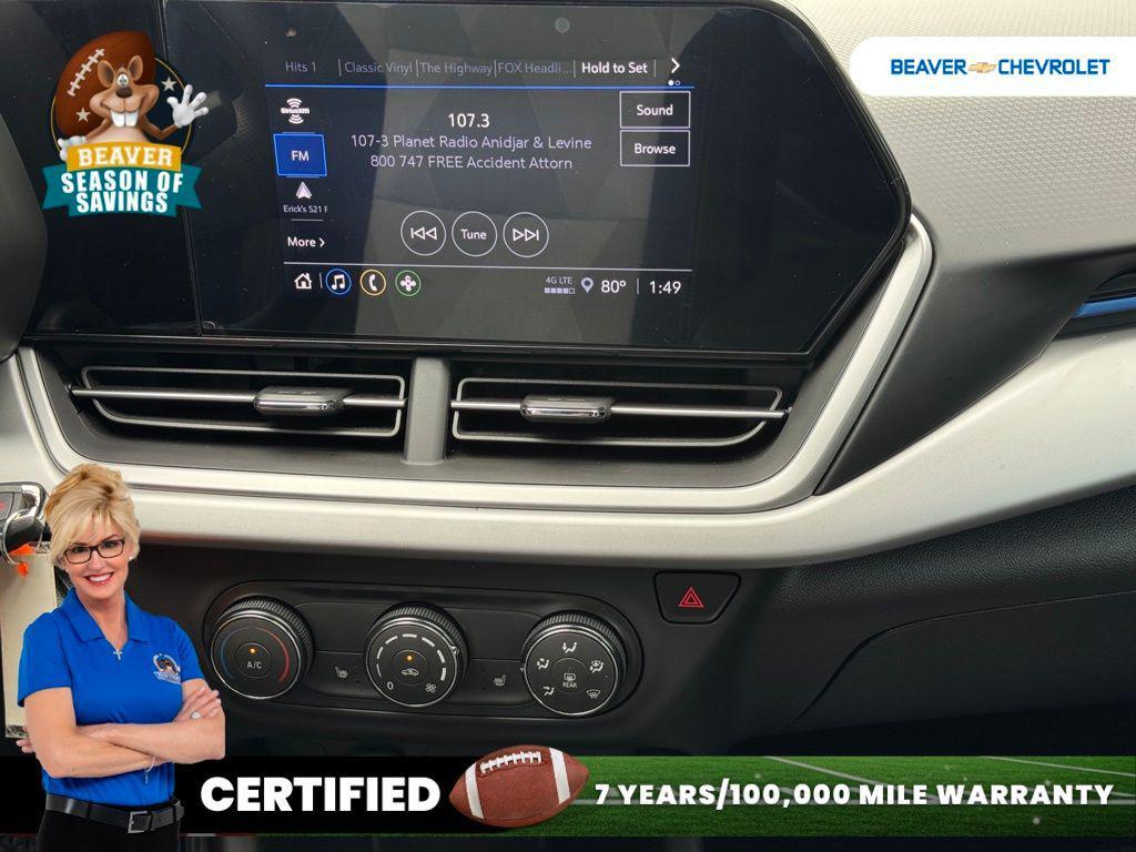 used 2024 Chevrolet Trax car, priced at $21,535