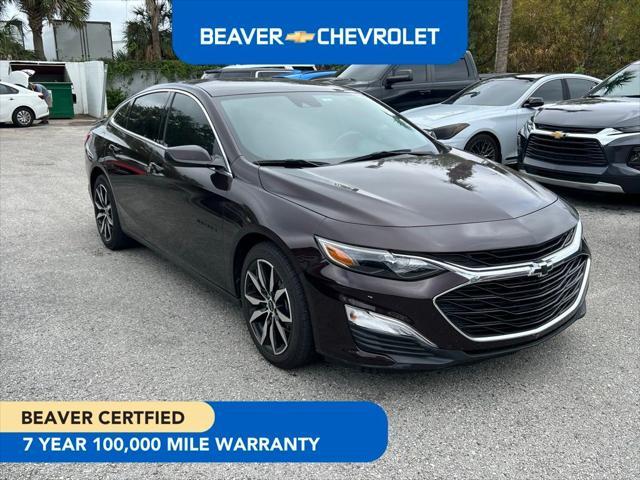 used 2021 Chevrolet Malibu car, priced at $20,985