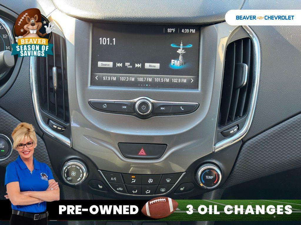 used 2018 Chevrolet Cruze car, priced at $14,399