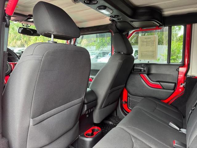 used 2015 Jeep Wrangler Unlimited car, priced at $17,799