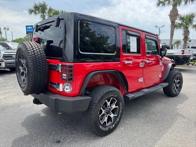 used 2015 Jeep Wrangler Unlimited car, priced at $17,799