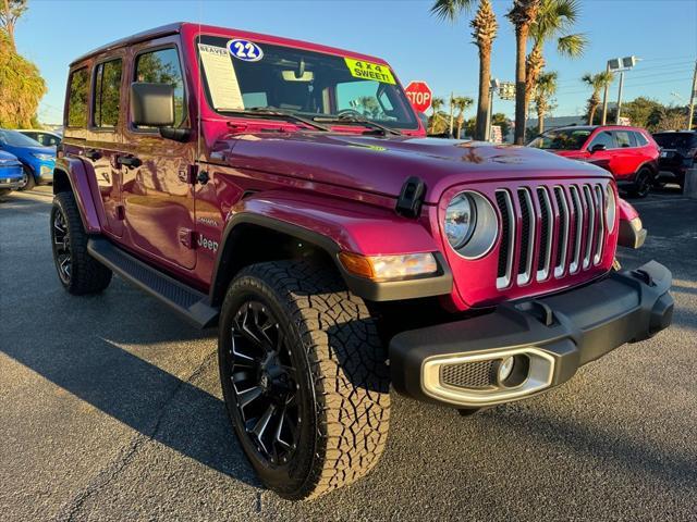 used 2022 Jeep Wrangler Unlimited car, priced at $40,836