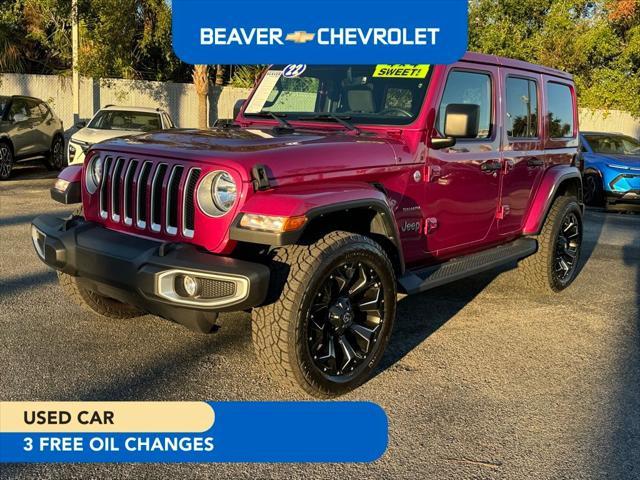 used 2022 Jeep Wrangler Unlimited car, priced at $40,836