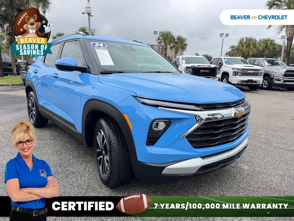 used 2024 Chevrolet TrailBlazer car, priced at $23,958