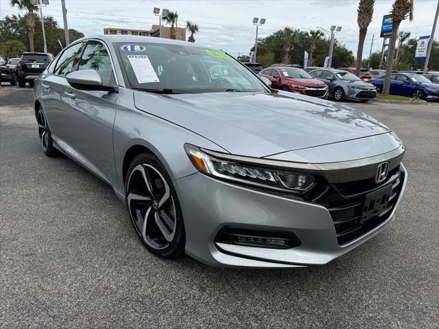 used 2018 Honda Accord car, priced at $22,739