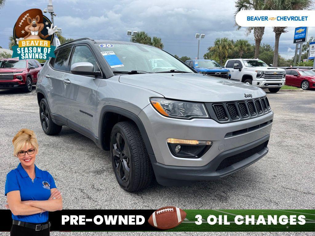 used 2020 Jeep Compass car, priced at $19,887