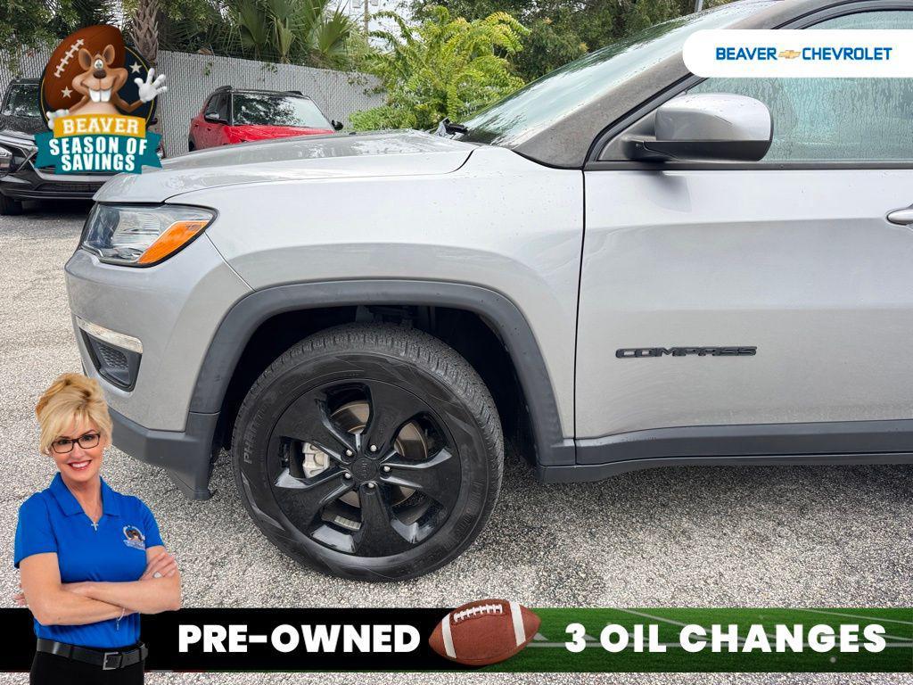 used 2020 Jeep Compass car, priced at $19,887
