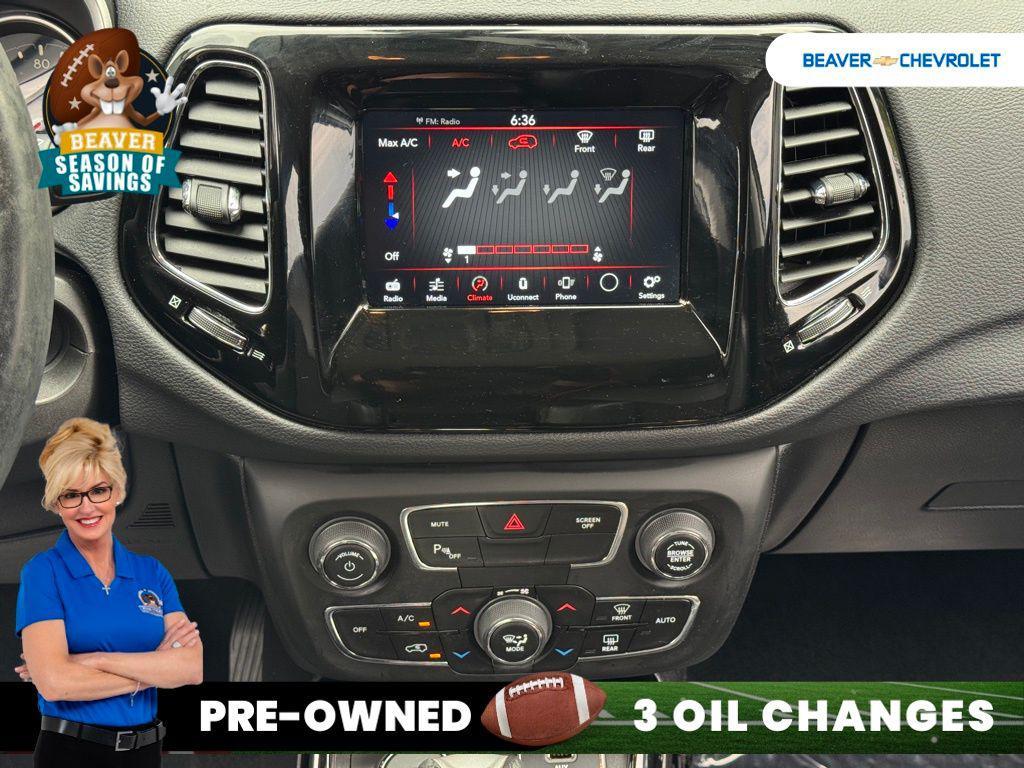 used 2020 Jeep Compass car, priced at $19,887