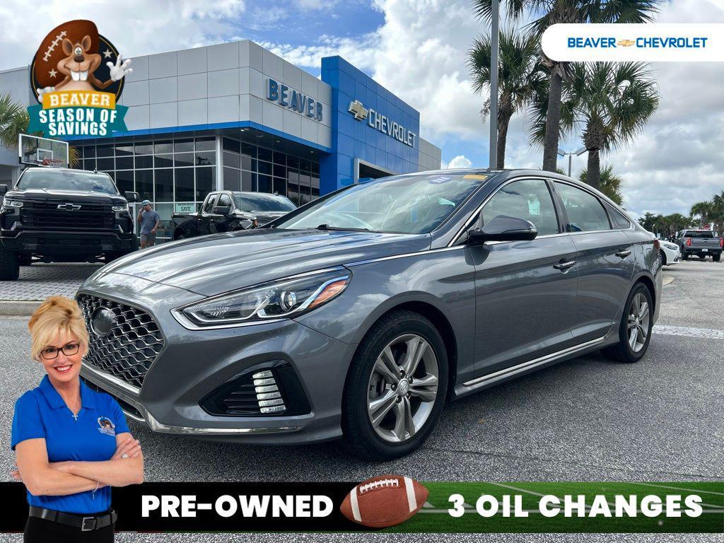 used 2019 Hyundai Sonata car, priced at $15,447