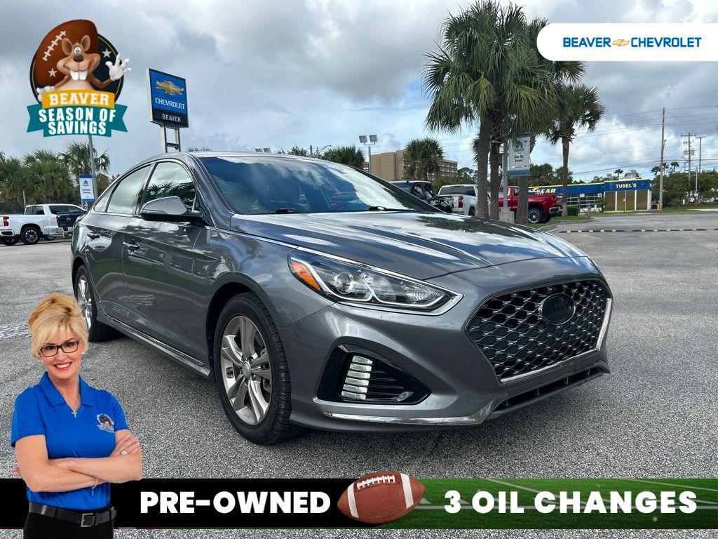 used 2019 Hyundai Sonata car, priced at $15,447