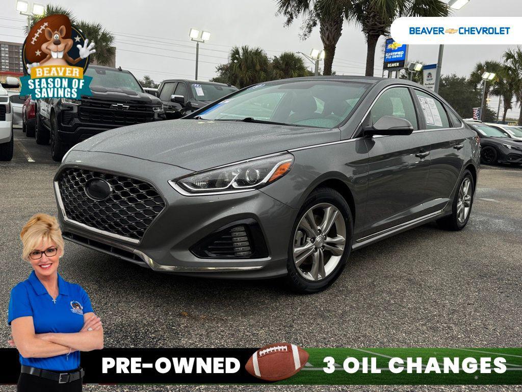 used 2019 Hyundai Sonata car, priced at $15,447