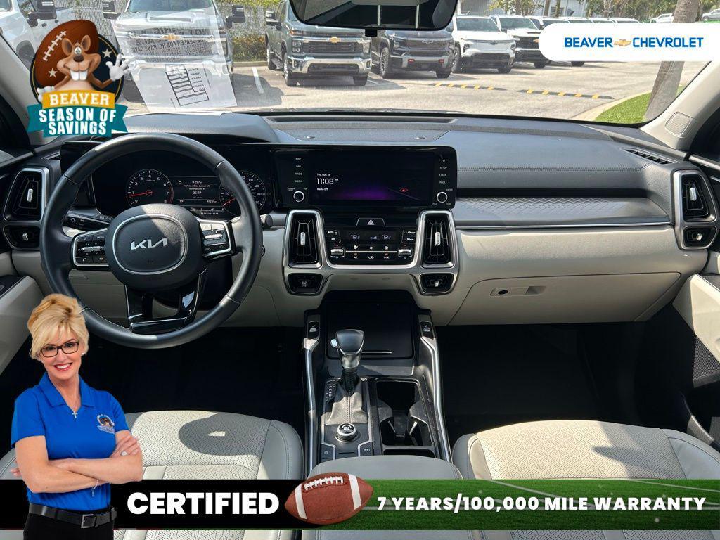 used 2022 Kia Sorento car, priced at $26,542