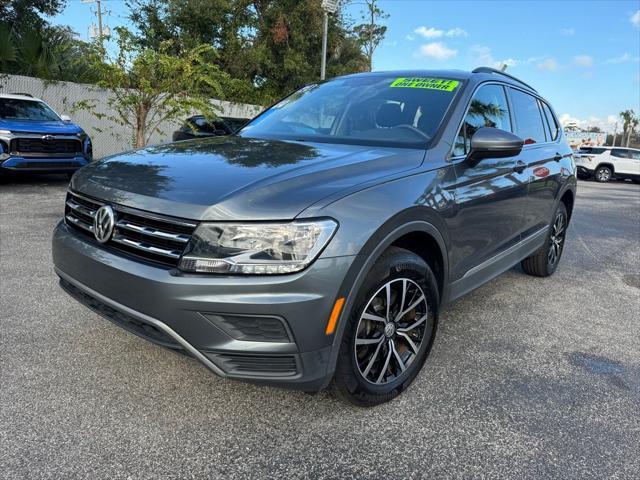 used 2021 Volkswagen Tiguan car, priced at $20,382