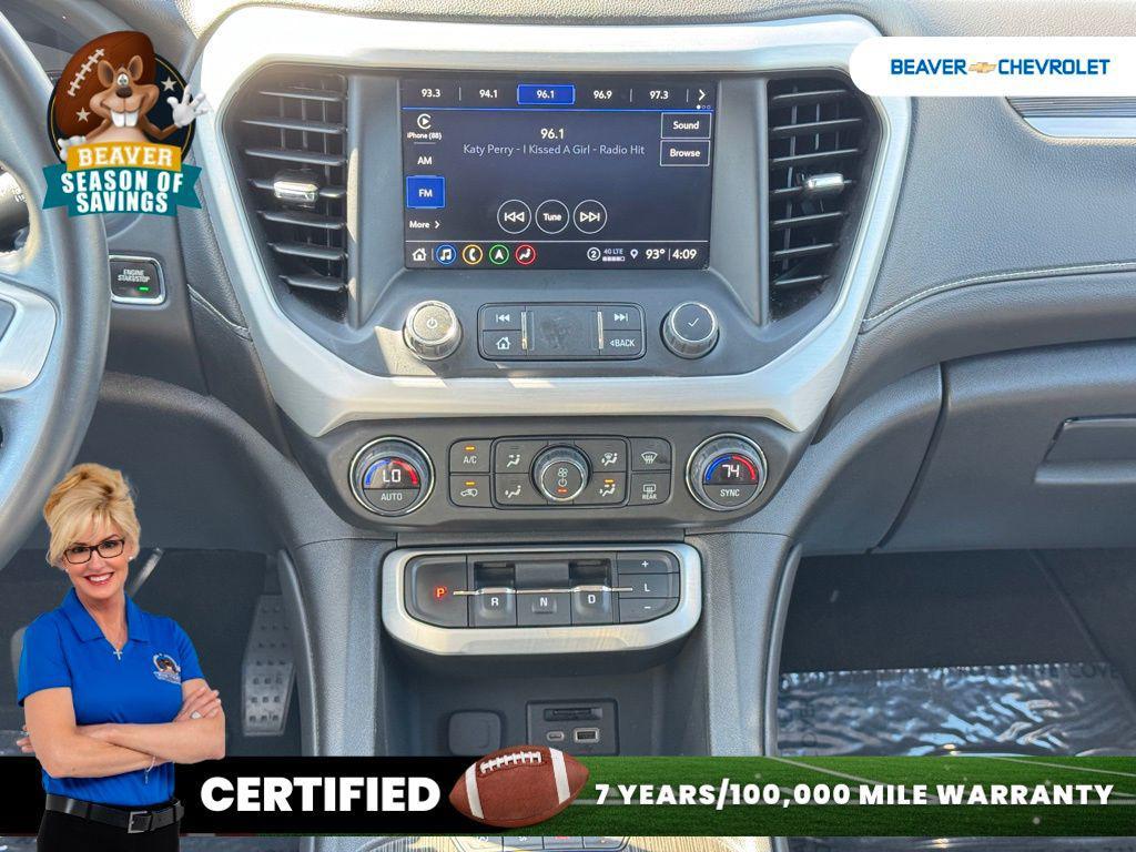 used 2023 GMC Acadia car, priced at $25,026