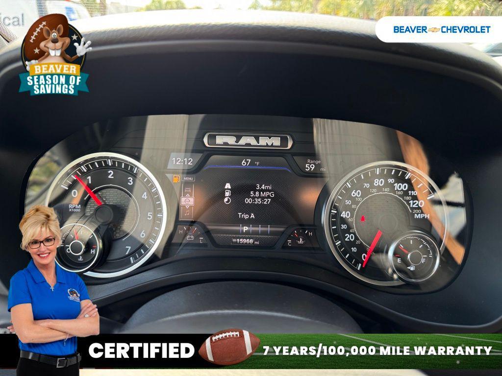 used 2025 Ram 1500 car, priced at $47,887