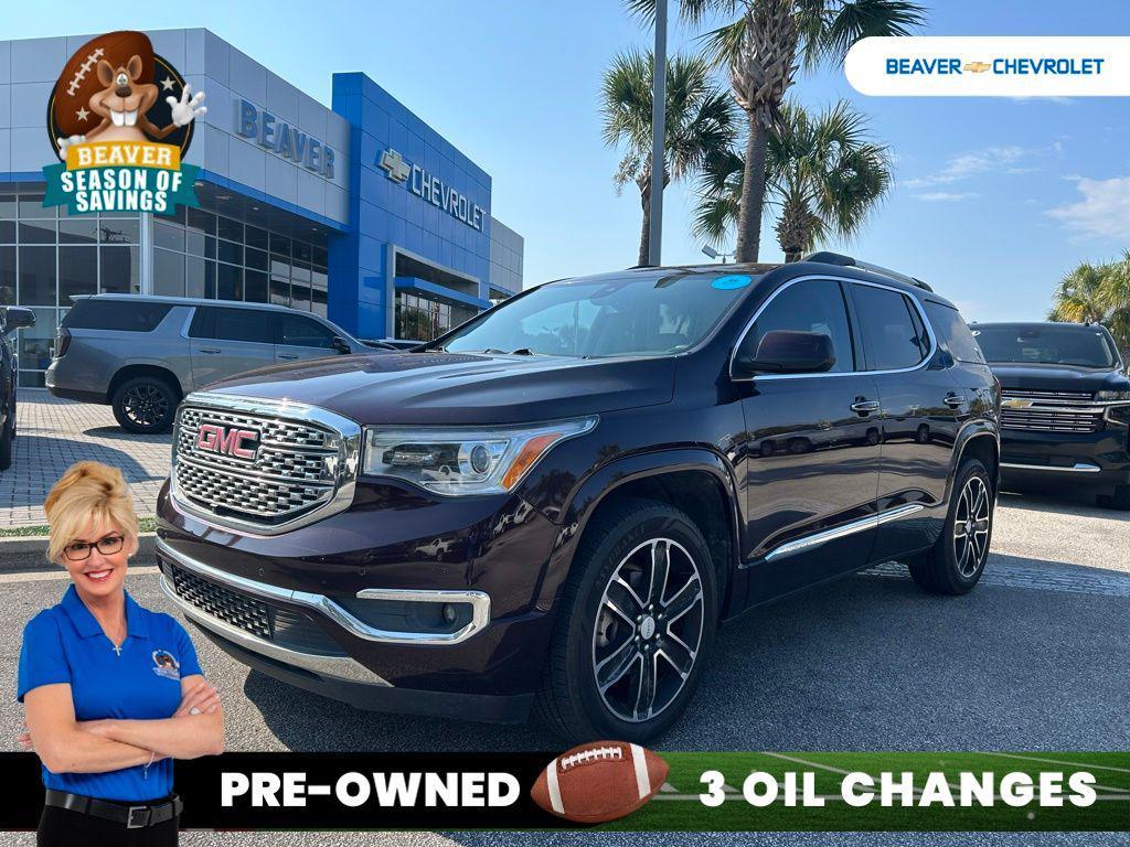 used 2017 GMC Acadia car, priced at $18,000