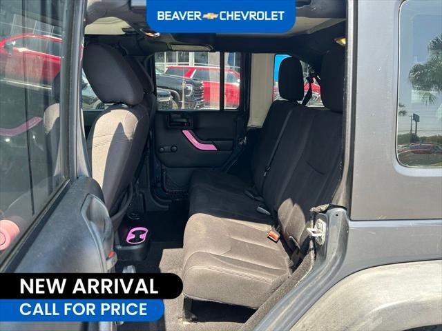 used 2017 Jeep Wrangler Unlimited car, priced at $19,229