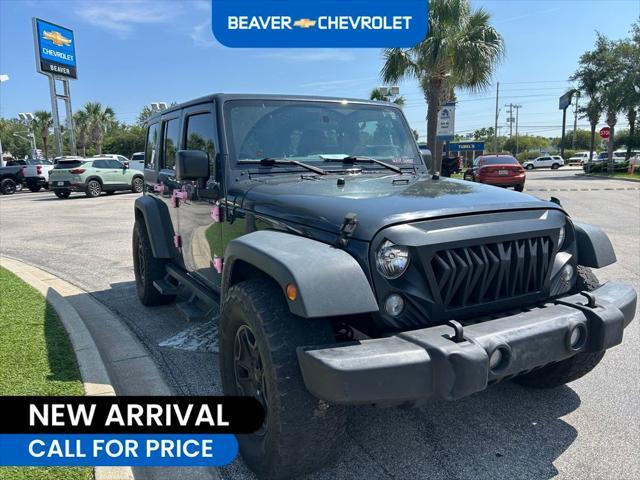used 2017 Jeep Wrangler Unlimited car, priced at $19,229