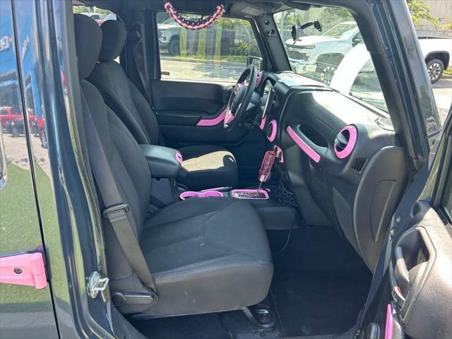 used 2017 Jeep Wrangler Unlimited car, priced at $17,352