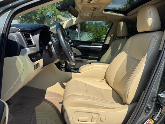 used 2017 Toyota Highlander car, priced at $20,146