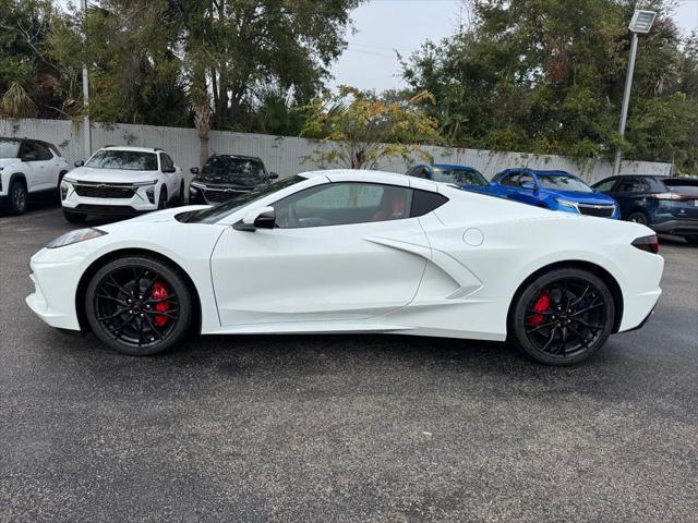 new 2025 Chevrolet Corvette car, priced at $81,470