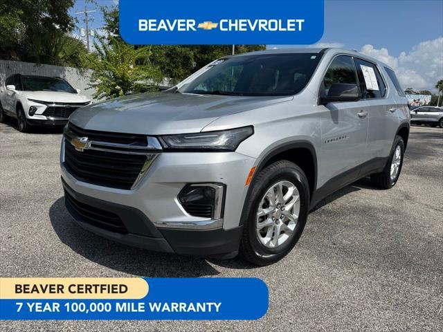 used 2022 Chevrolet Traverse car, priced at $26,888