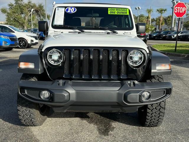 used 2020 Jeep Wrangler Unlimited car, priced at $35,205