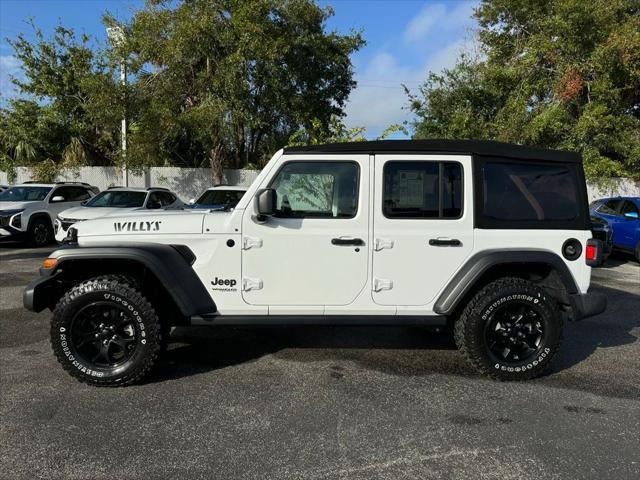 used 2020 Jeep Wrangler Unlimited car, priced at $35,205