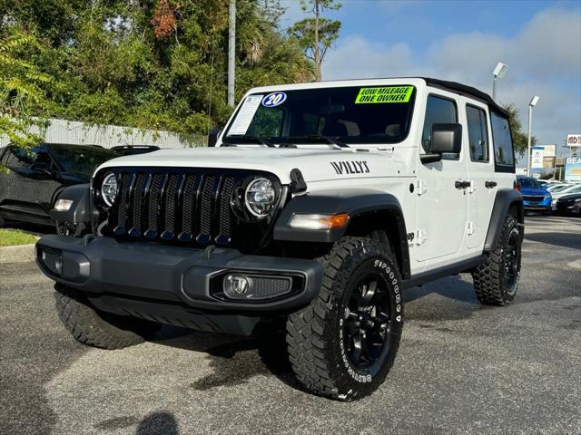 used 2020 Jeep Wrangler Unlimited car, priced at $35,205