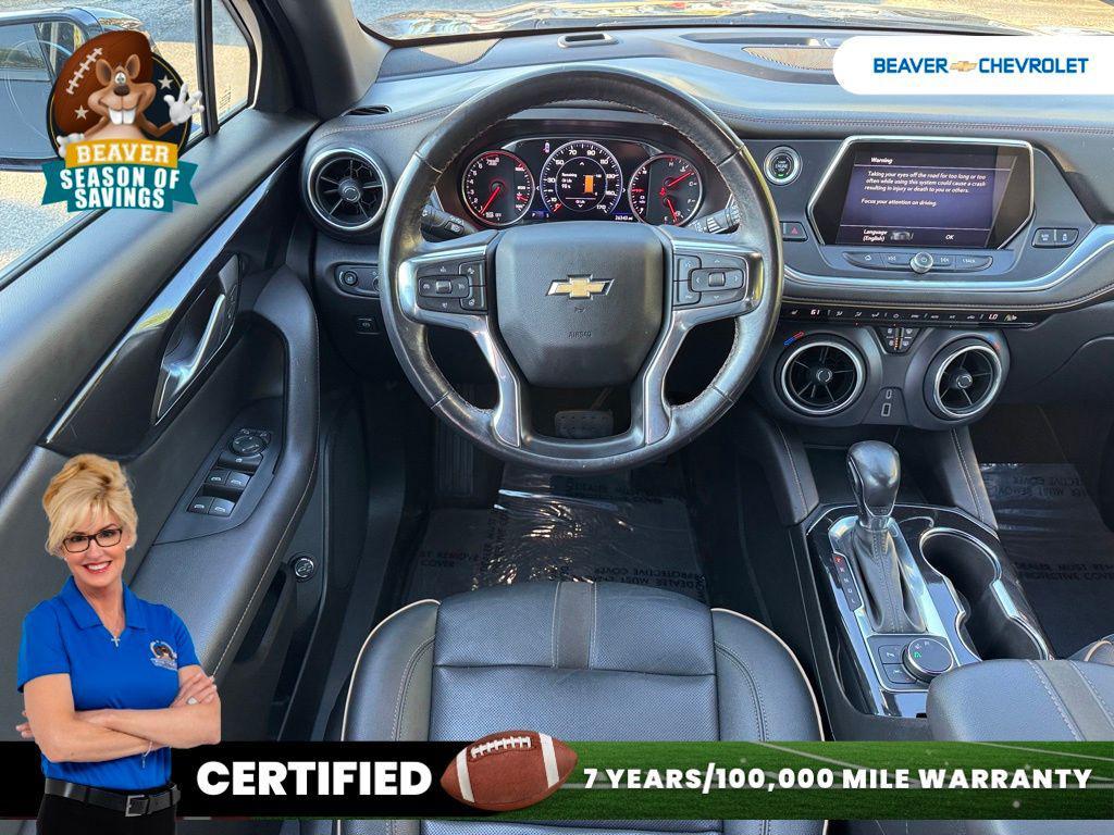 used 2022 Chevrolet Blazer car, priced at $29,126