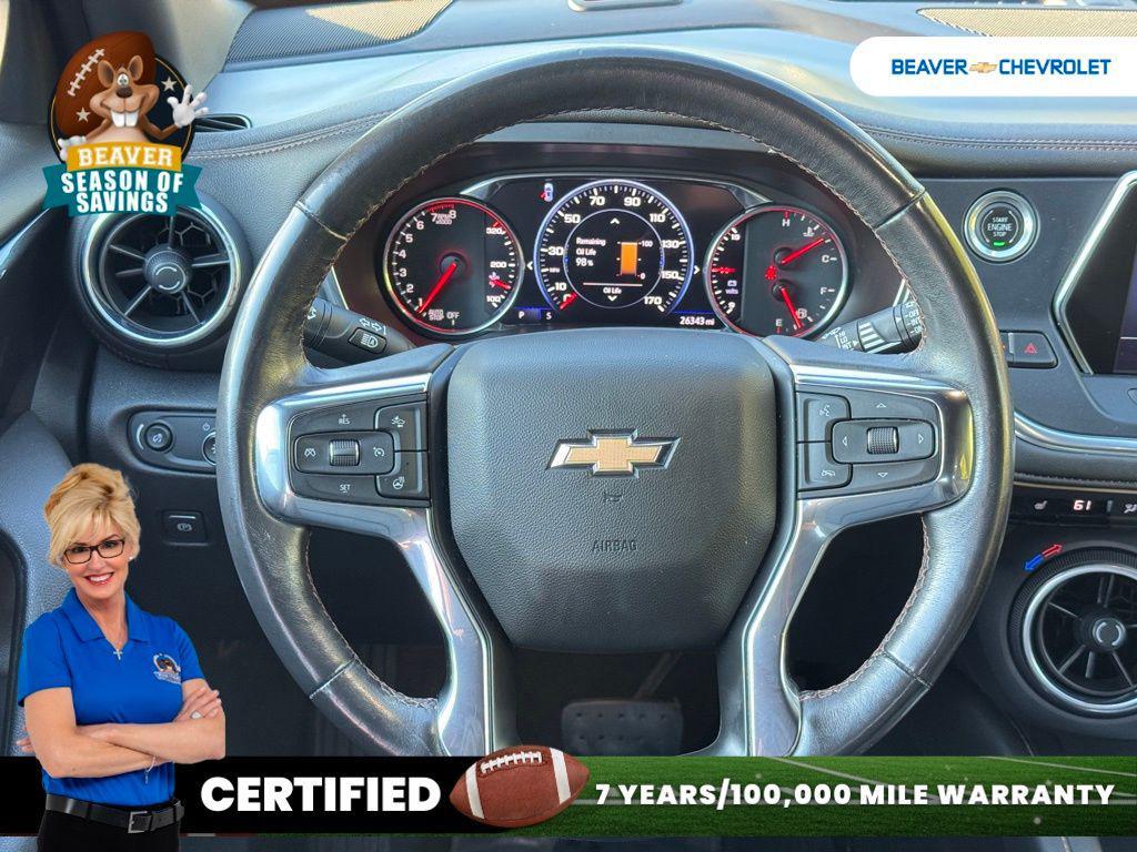 used 2022 Chevrolet Blazer car, priced at $29,126