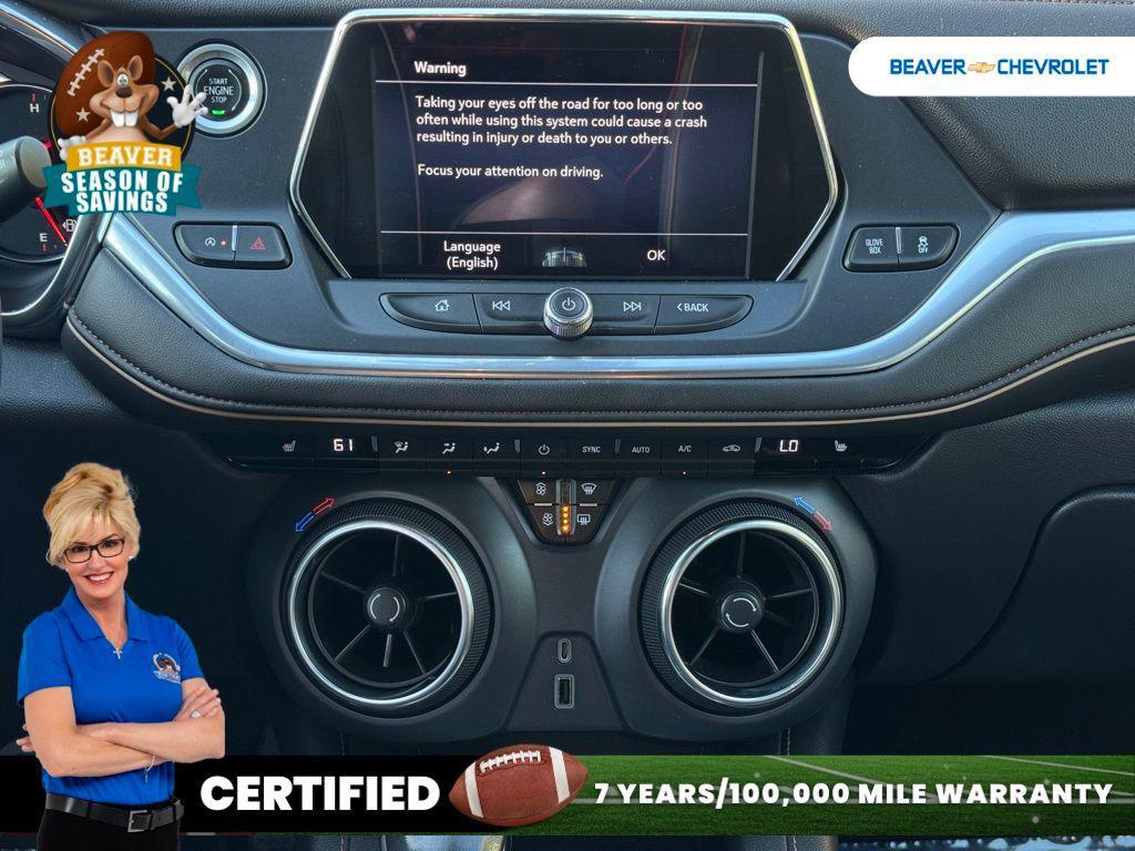 used 2022 Chevrolet Blazer car, priced at $29,126