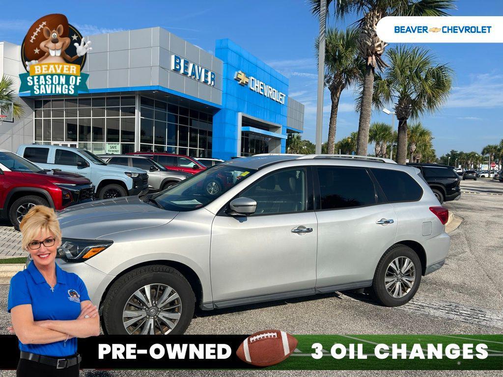 used 2018 Nissan Pathfinder car, priced at $15,997
